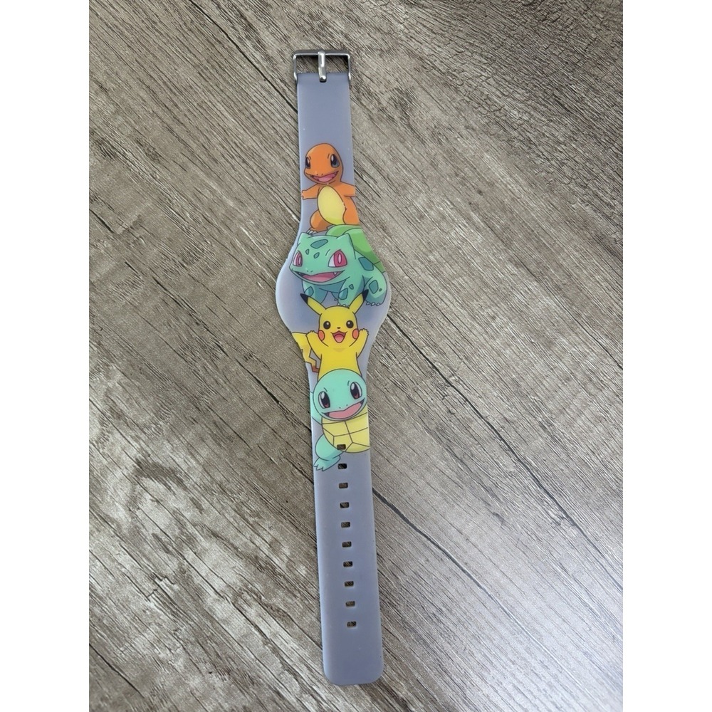 Accutime Nintendo Pokemon LED Wrist Watch Pikachu / Squirtle / Bulbasaur